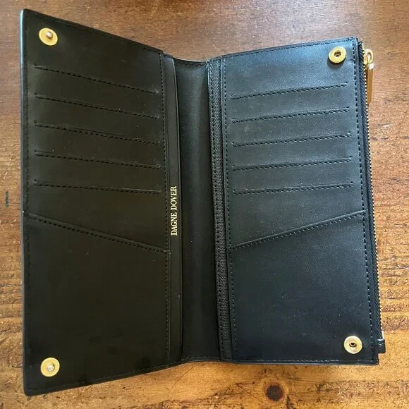 Dagne Dover Slim Wallet - Onyx (Black) - EUC - Picture 4 of 4